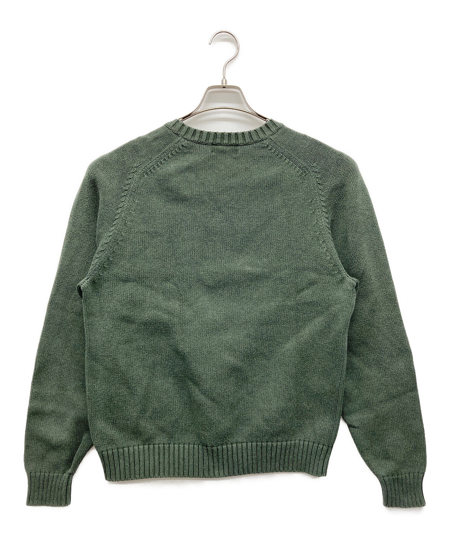 中古・古着通販】LAND'S END (ランズエンド) Vネックニット グリーン