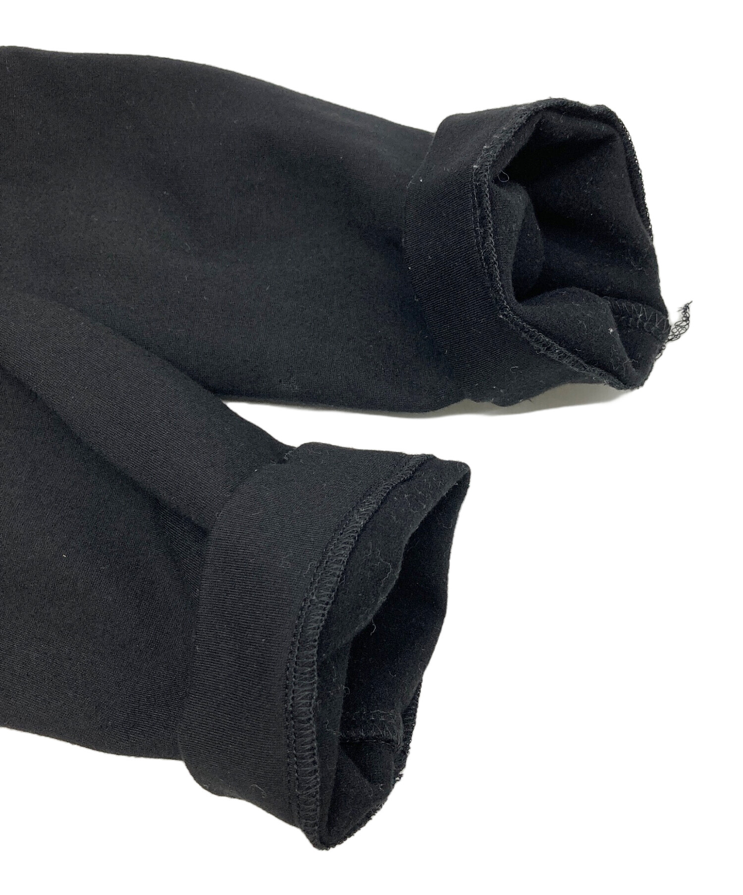 中古・古着通販】YORI (ヨリ) ぬくぬくヘムブラウス ブラック サイズ:F