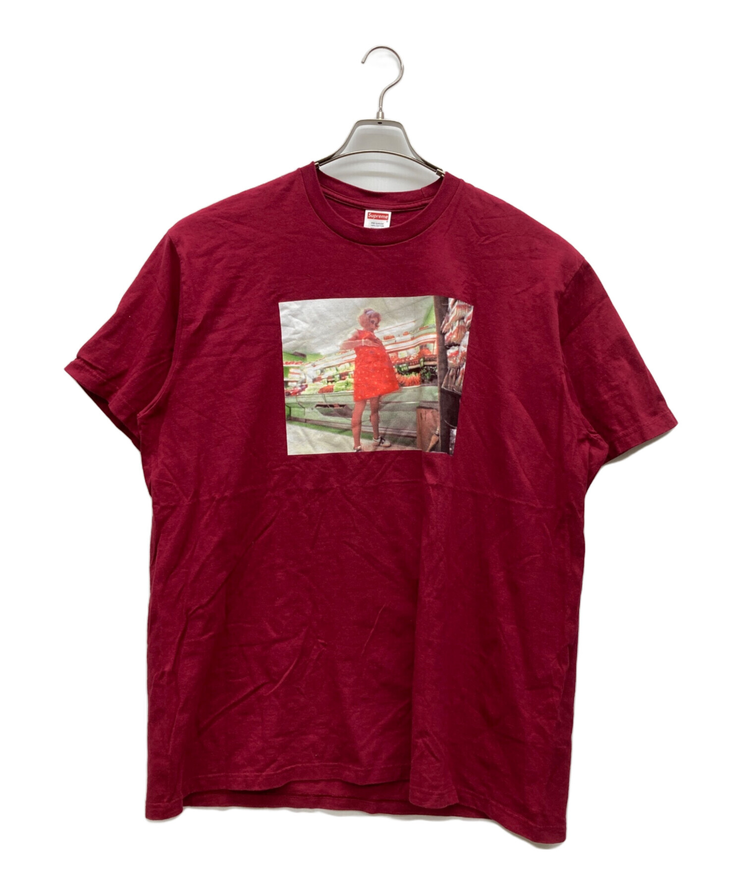 中古・古着通販】Supreme (シュプリーム) フォトTシャツ レッド サイズ 