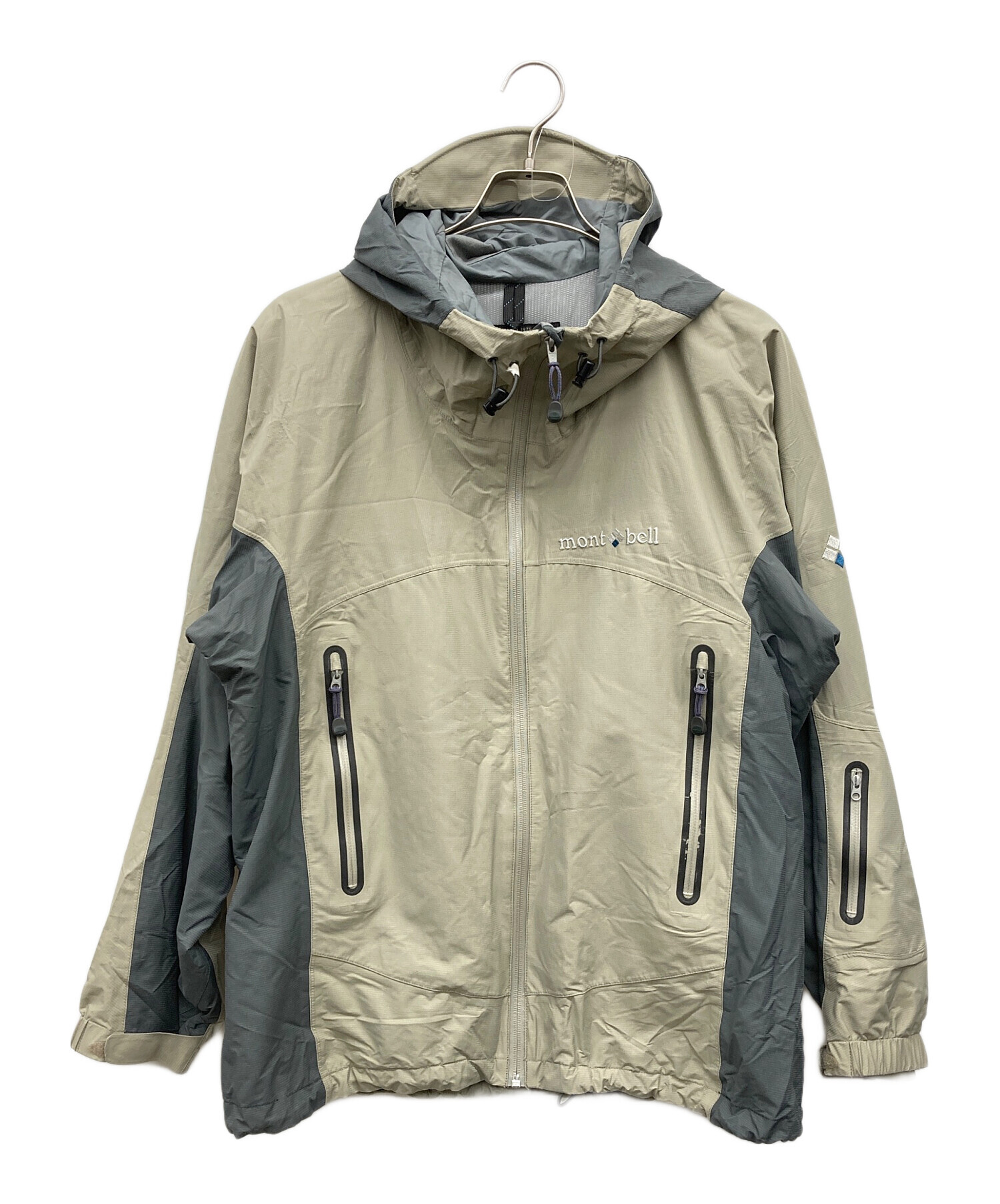 中古・古着通販】mont-bell (モンベル) マウンテンパーカー グレー