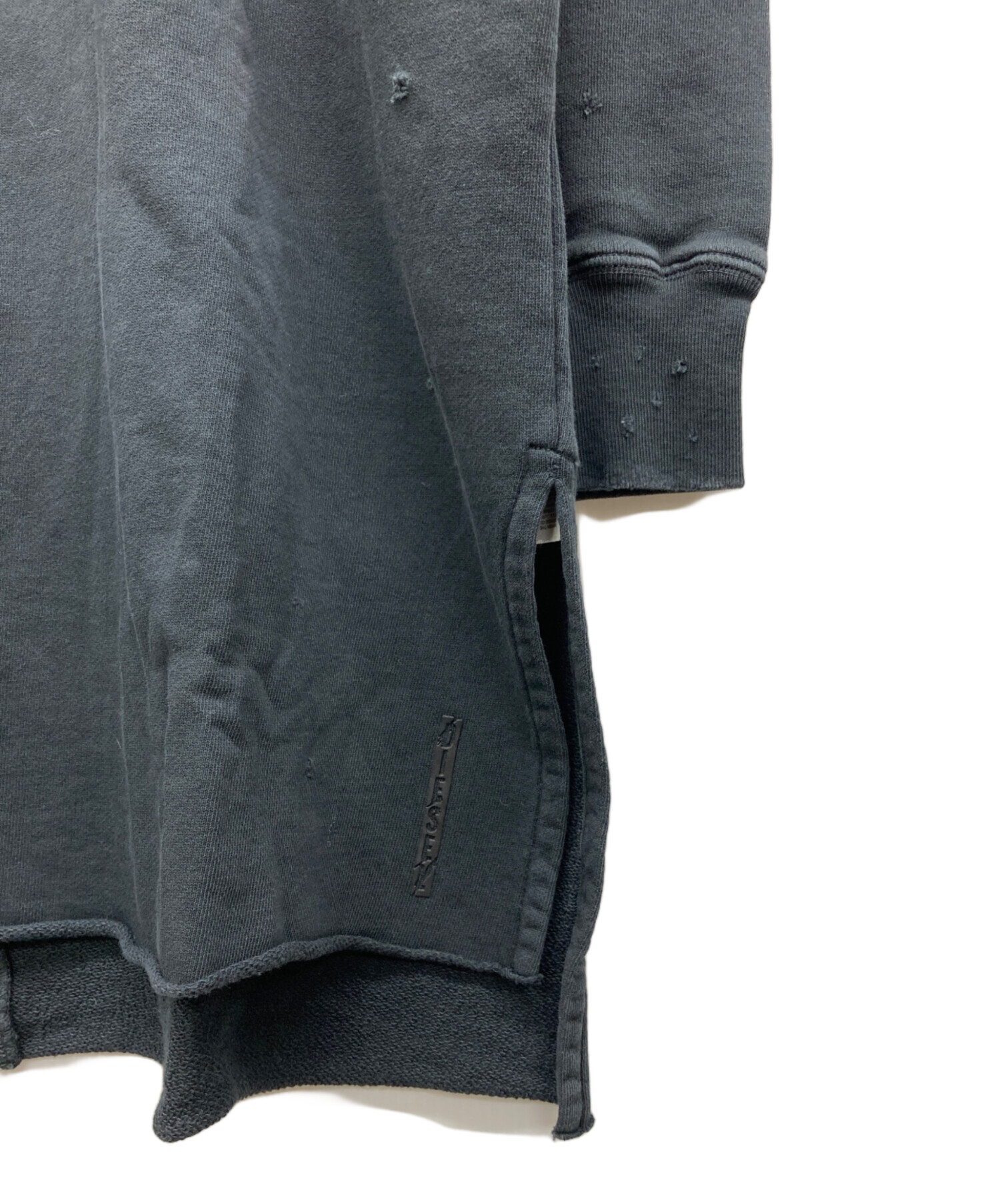 中古・古着通販】DIESEL (ディーゼル) デザイン加工スウェット