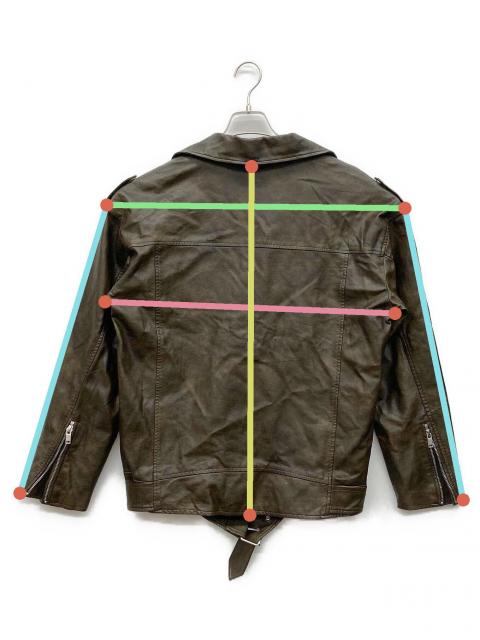 aclent アクレント　ライダースジャケット　即完売品 ACLENT（アクレント） レザージャケット ライダース ビンテージレザー