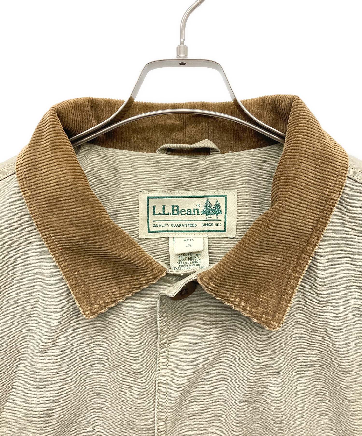 中古・古着通販】L.L.Bean (エルエルビーン) 裏地魚柄ハンティング