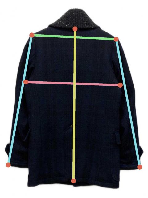 中古・古着通販】anachronorm (アナクロノーム) ミリタリーダブル