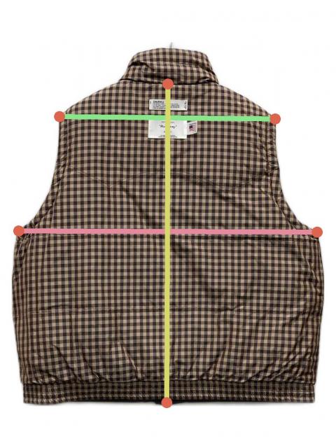 中古・古着通販】DAIRIKU (ダイリク) Reversible Check Nylon Vest