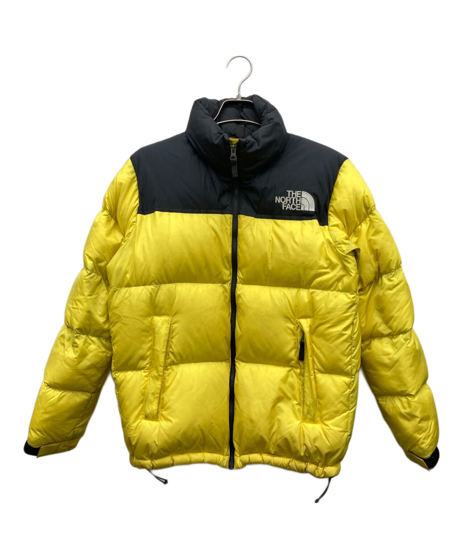 THE NORTH FACEノースフェイスダウンジャケットヌプシイエローM 中古・古着通販】THE NORTH FACE (ザ ノース フェイス) ヌプシダウン