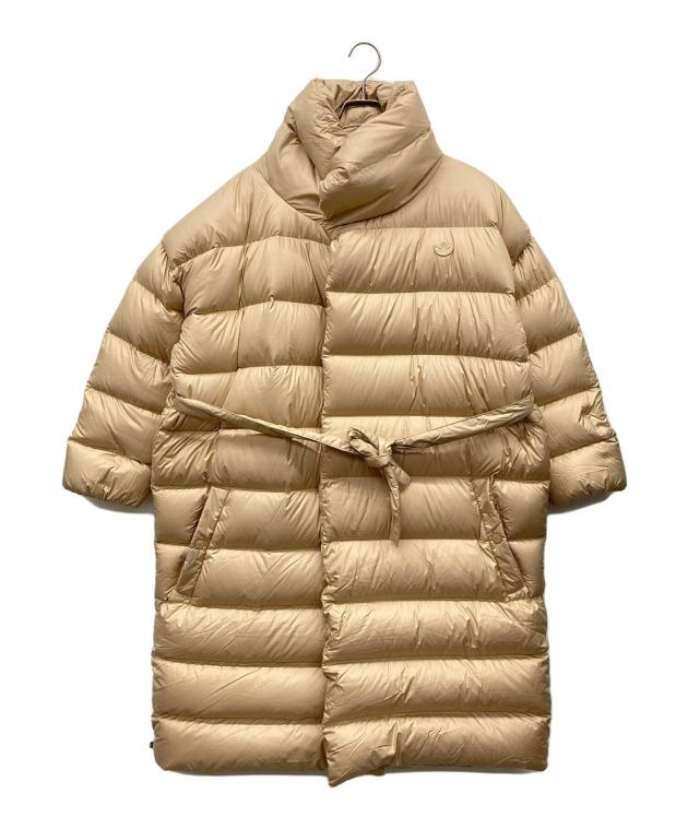 中古・古着通販】adidas (アディダス) ダウンコート ベージュ サイズ 