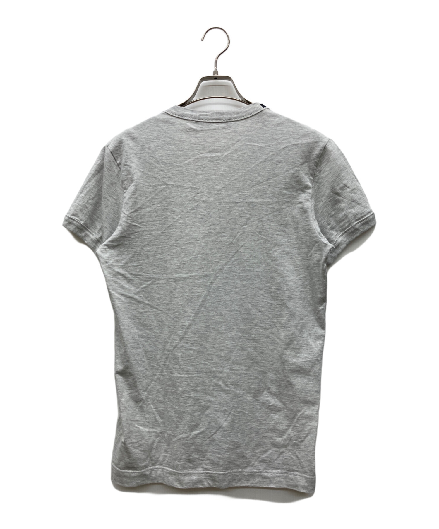 DOLCE&GABBANA Tシャツ・カットソー 36(XS位) グレー 【古着】【中古】 中古・古着通販】DOLCE & GABBANA (ドルチェ＆ガッバーナ) メタル