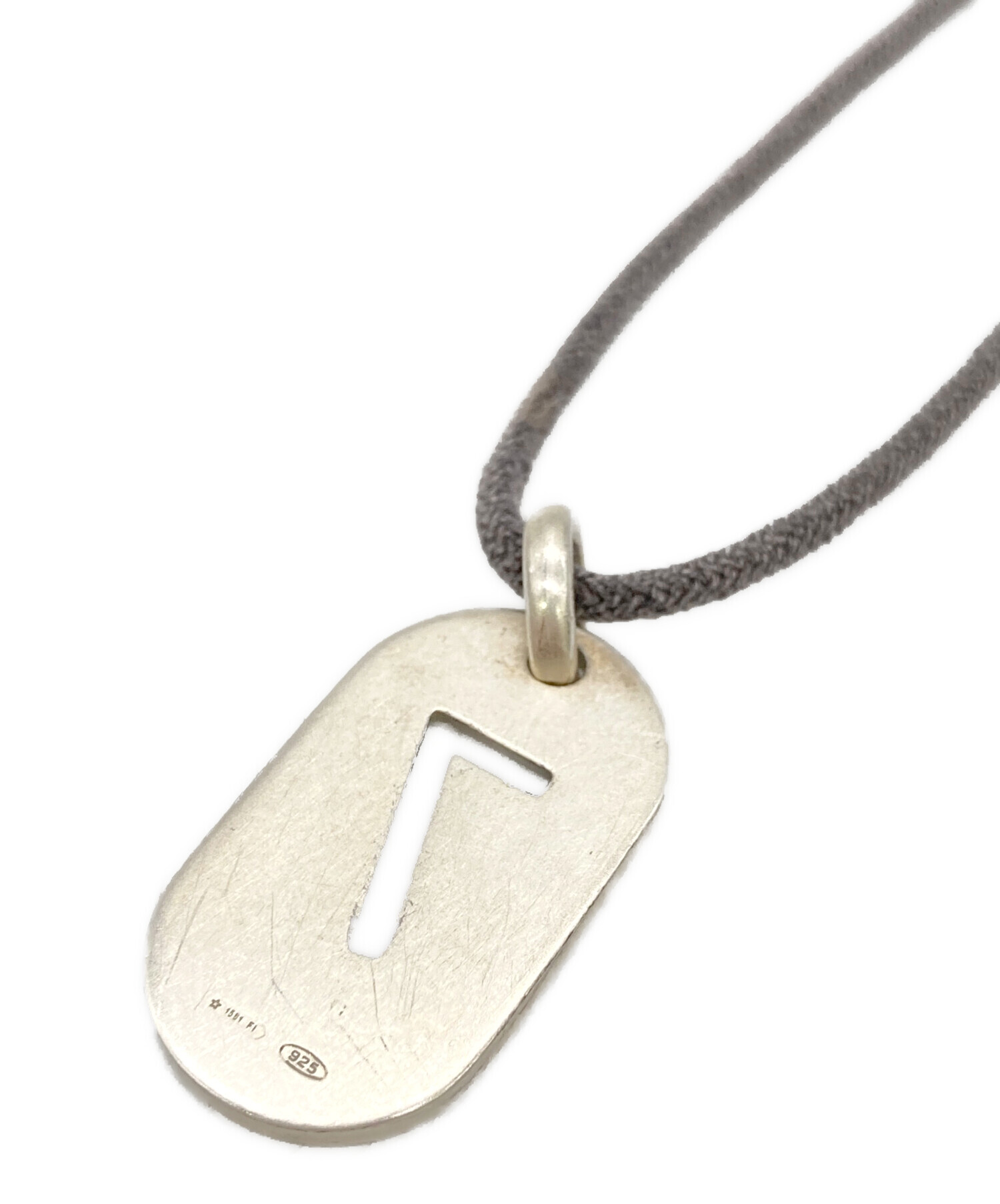 中古・古着通販】GUCCI (グッチ) 7ナンバリングネックレス シルバー