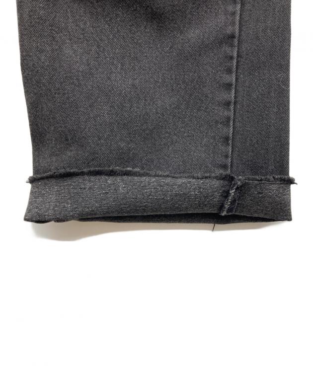 中古・古着通販】LEVI'S (リーバイス) 505後染めブラックデニムパンツ