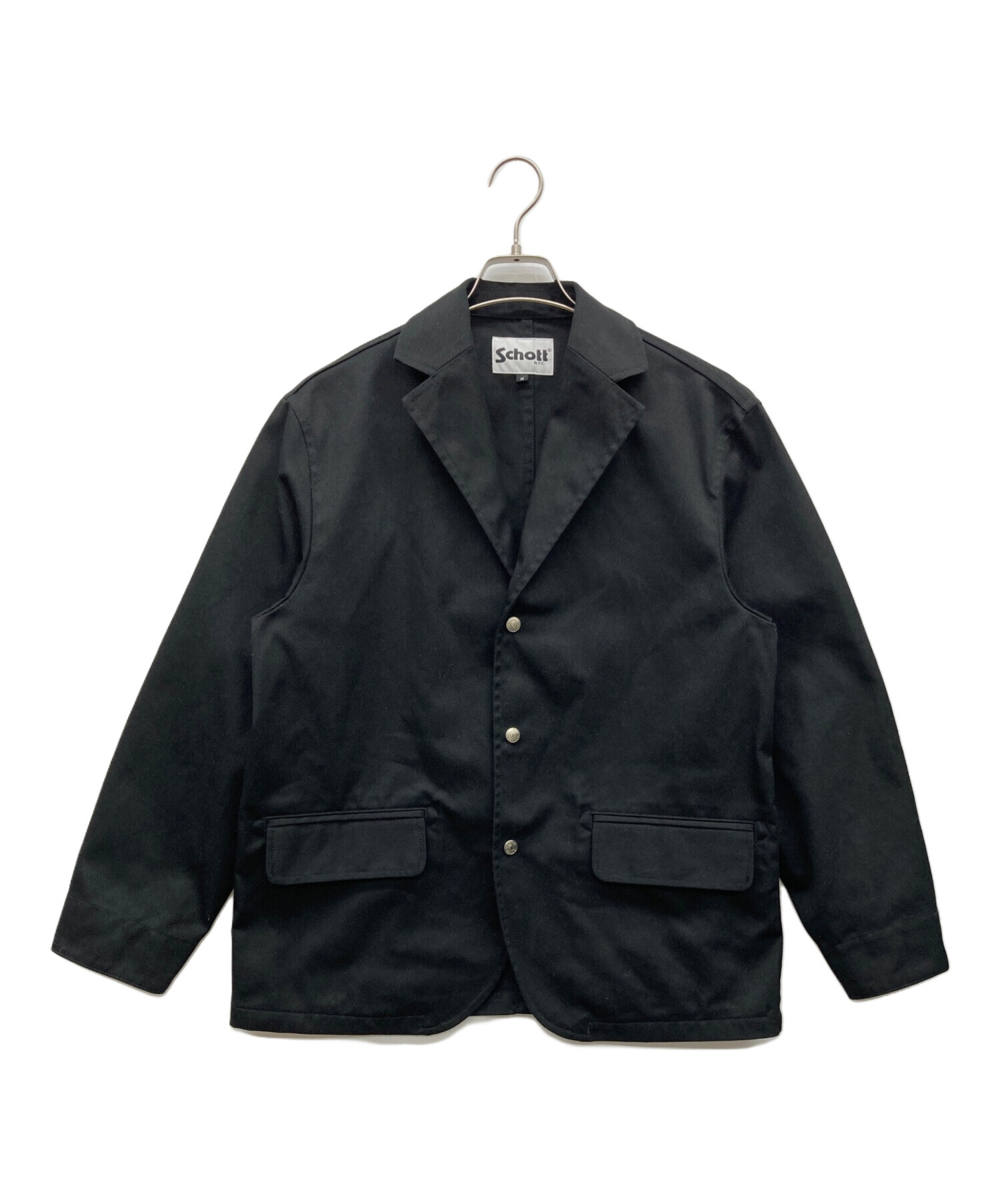 中古・古着通販】Schott (ショット) 3B JACKET ブラック サイズ:M 