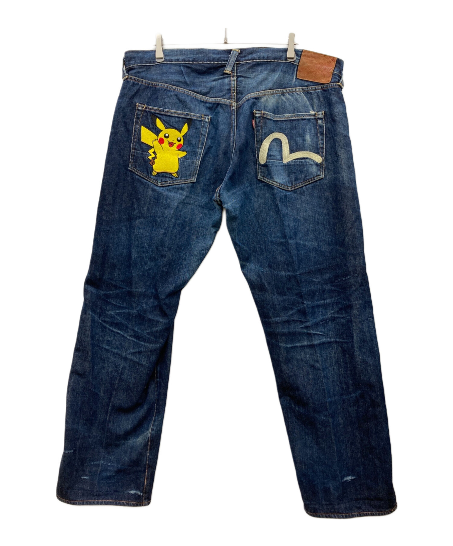 中古・古着通販】EVISU (エヴィス) 刺繍デニムパンツ インディゴ