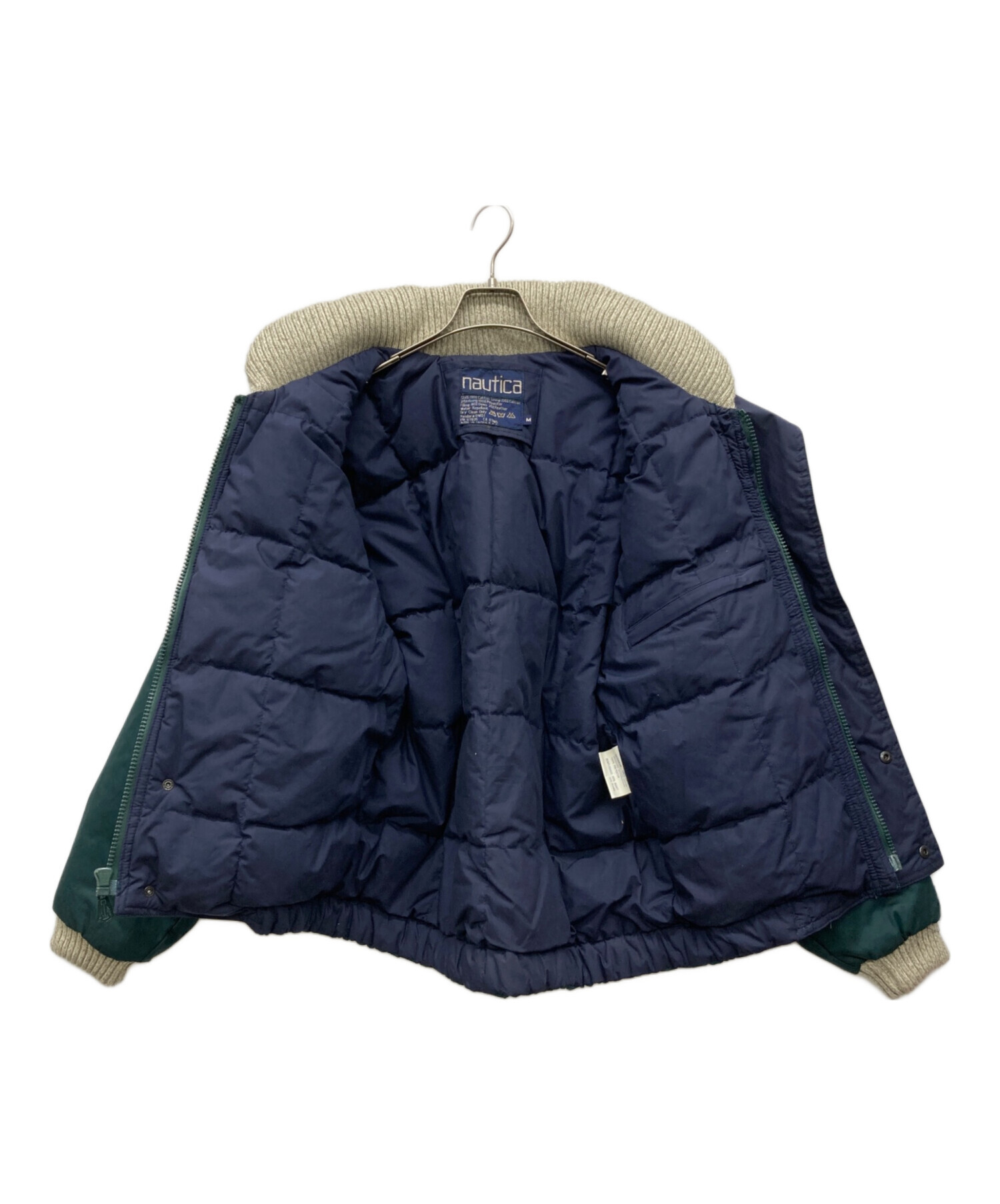 中古・古着通販】NAUTICA (ノーティカ) レザーエルボパッチ中綿