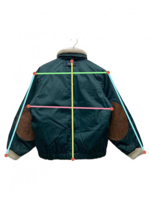 中古・古着通販】NAUTICA (ノーティカ) レザーエルボパッチ中綿