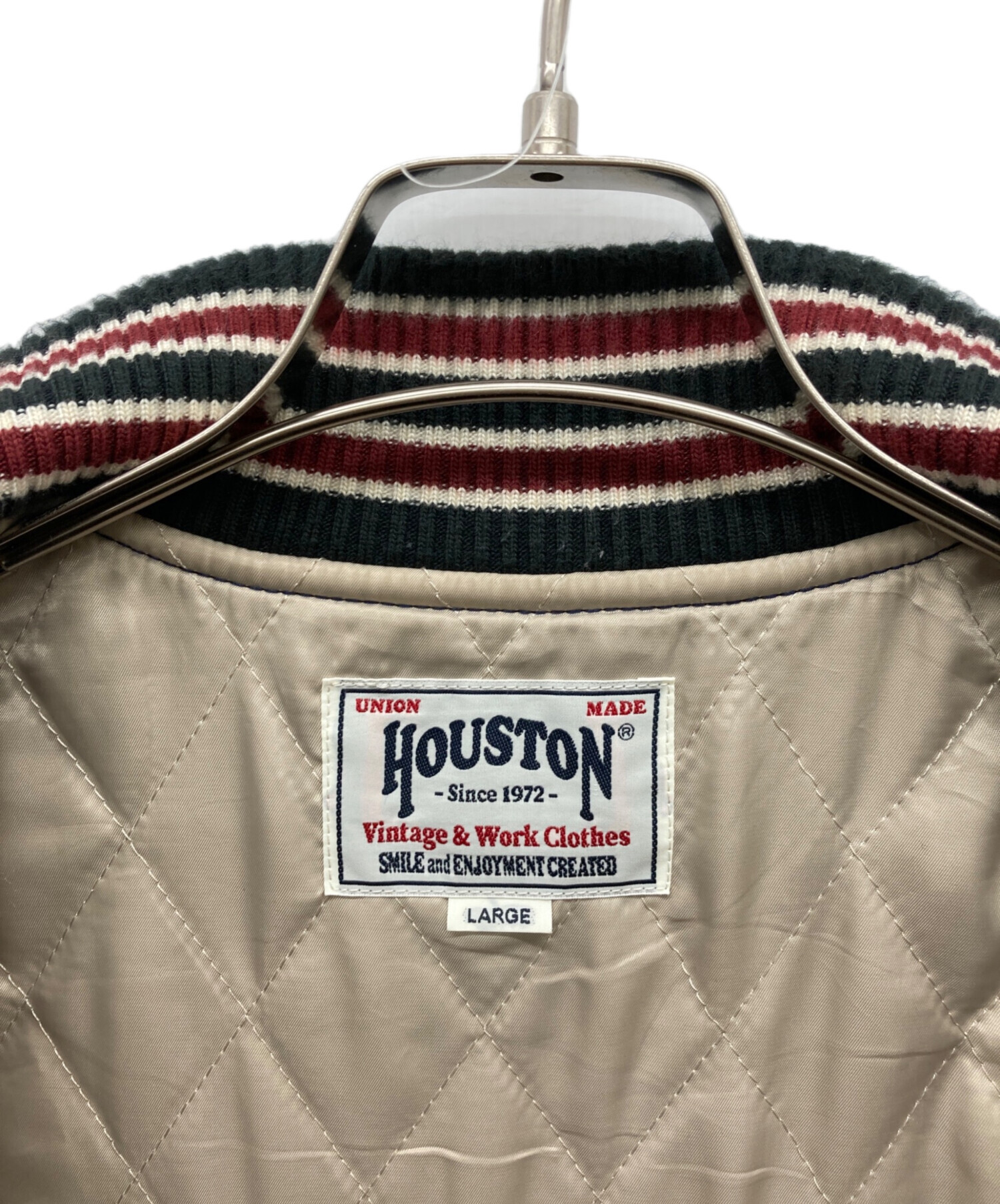 中古・古着通販】HOUSTON (ヒューストン) スタジャン ネイビー サイズ