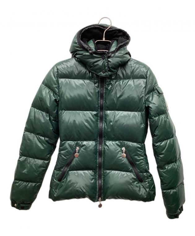 MONCLER モンクレール レディースBADIAサイズ0 グリーン 中古・古着通販】MONCLER (モンクレール) BADIA グリーン｜ブランド