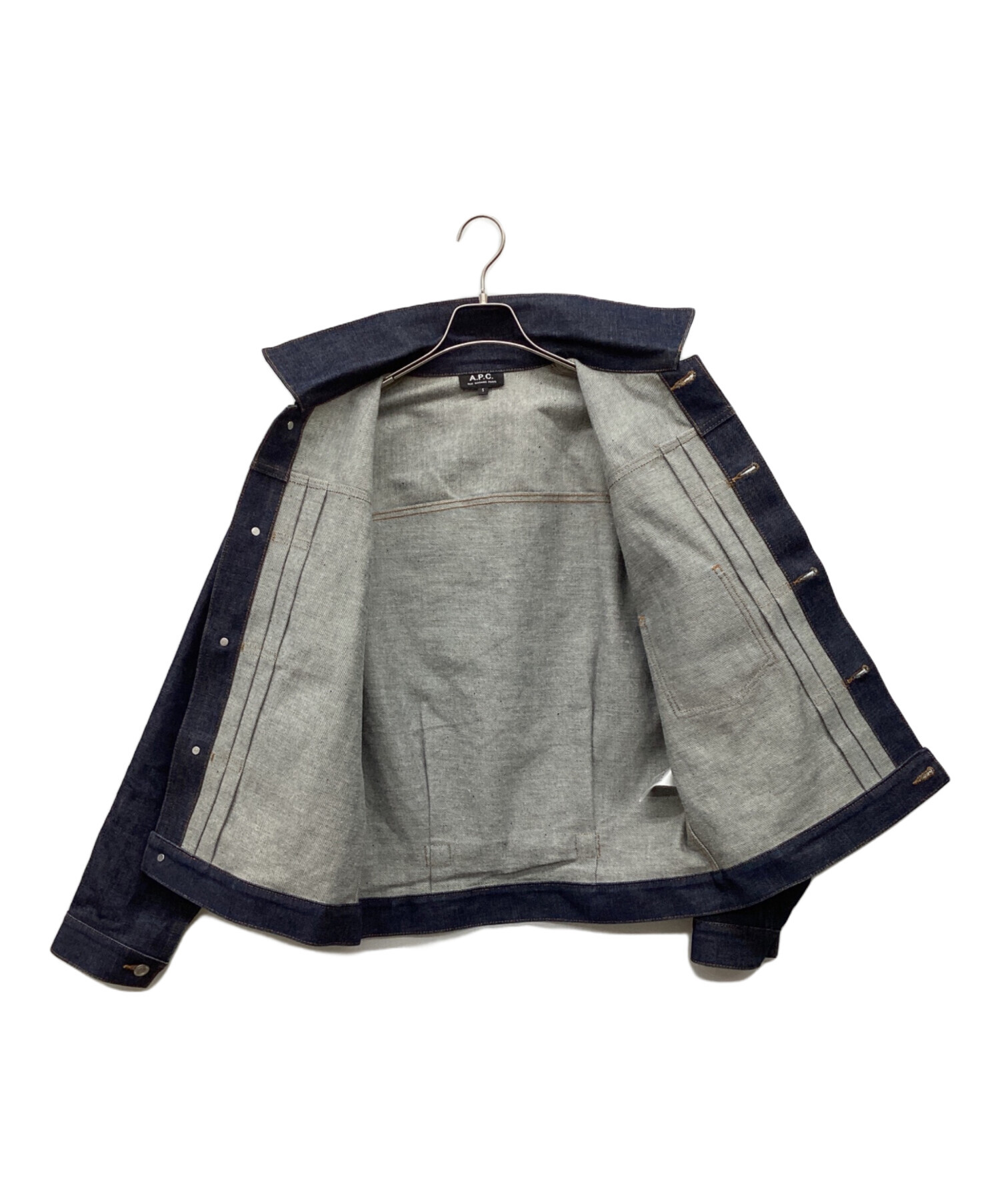 中古・古着通販】A.P.C. (アーペーセー) デニムジャケット インディゴ