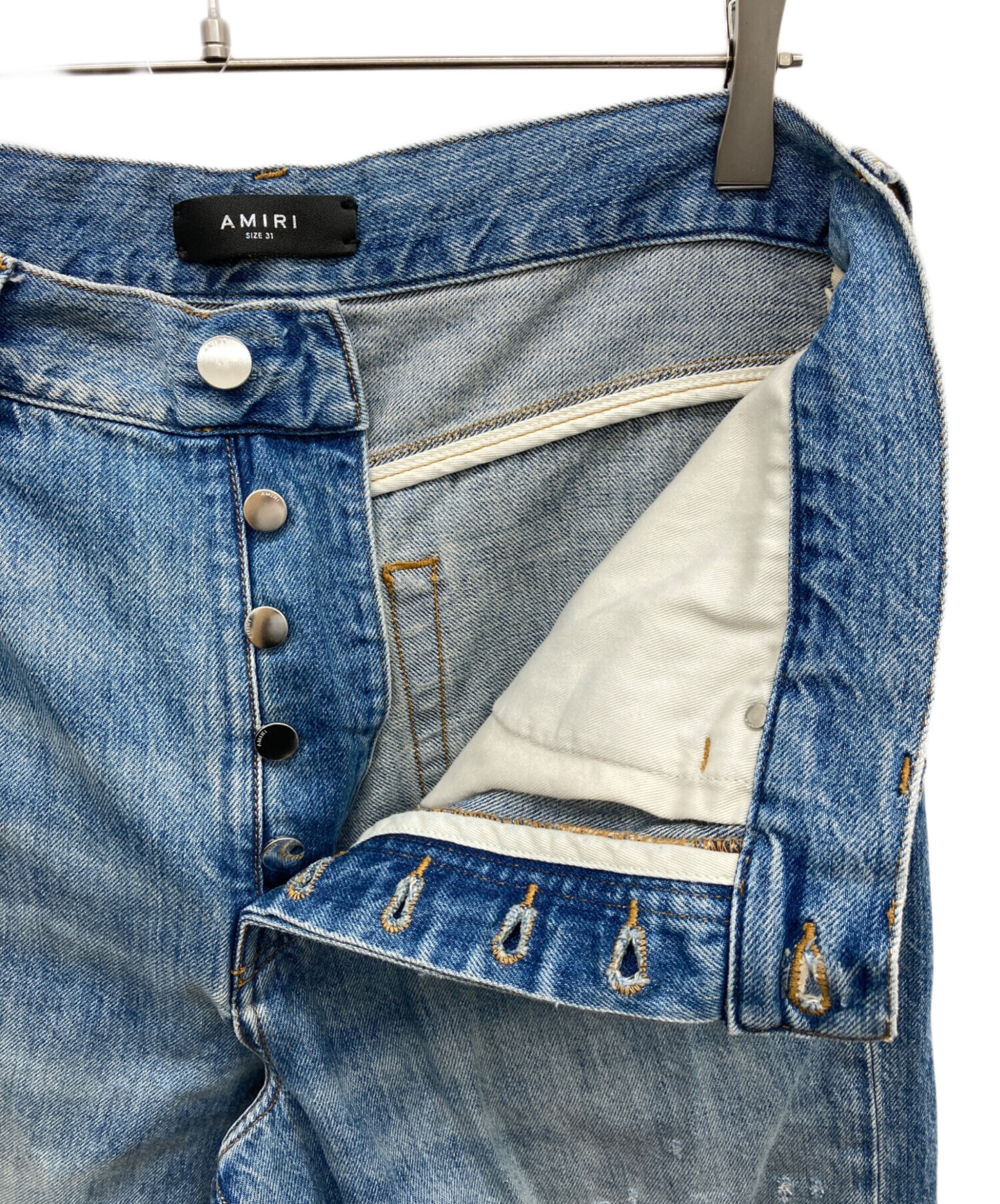 中古・古着通販】AMIRI (アミリ) ショットガン ワイドレッグ ジーンズ