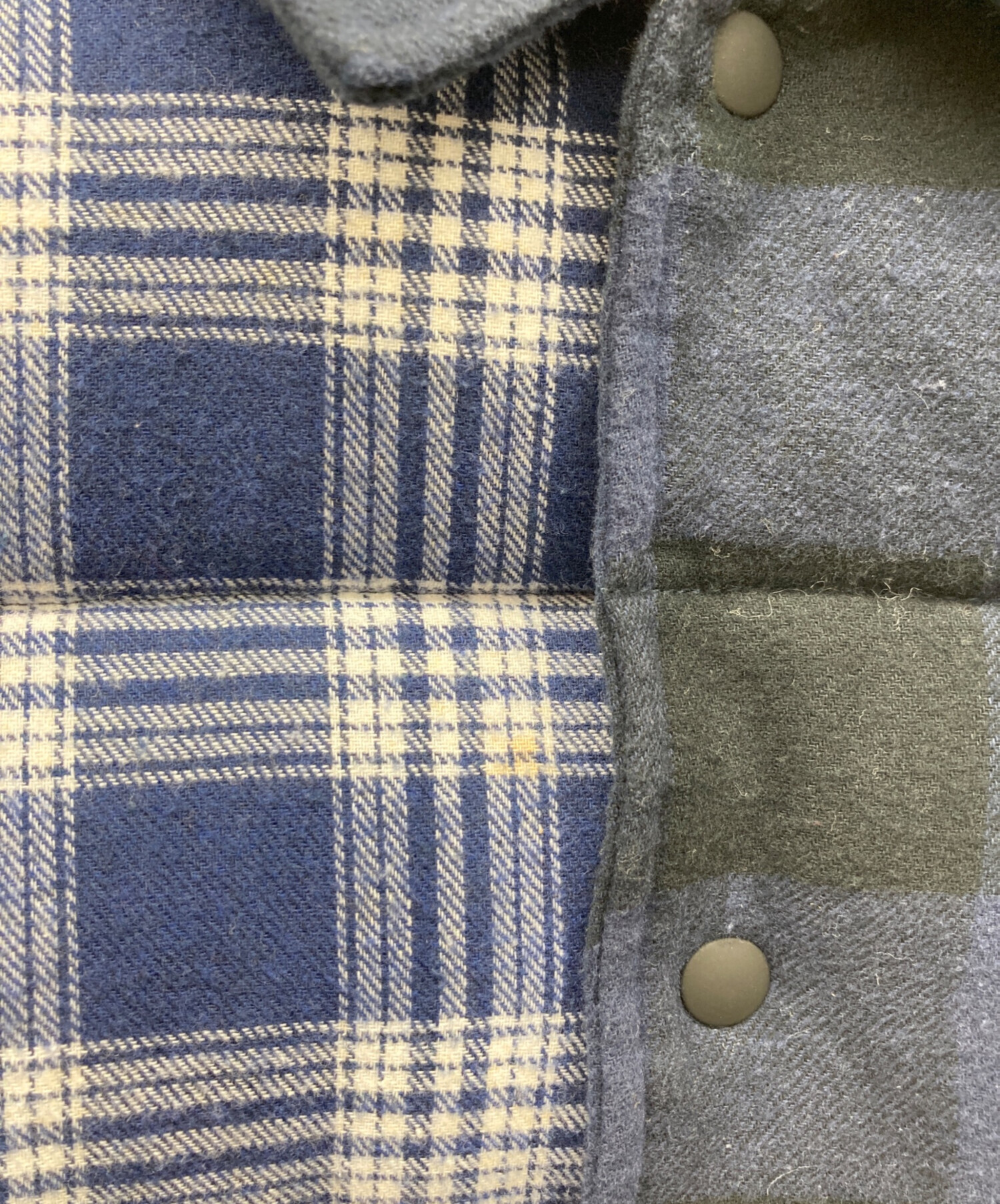 中古・古着通販】KITH (キス) キルティングジャケット ネイビー サイズ