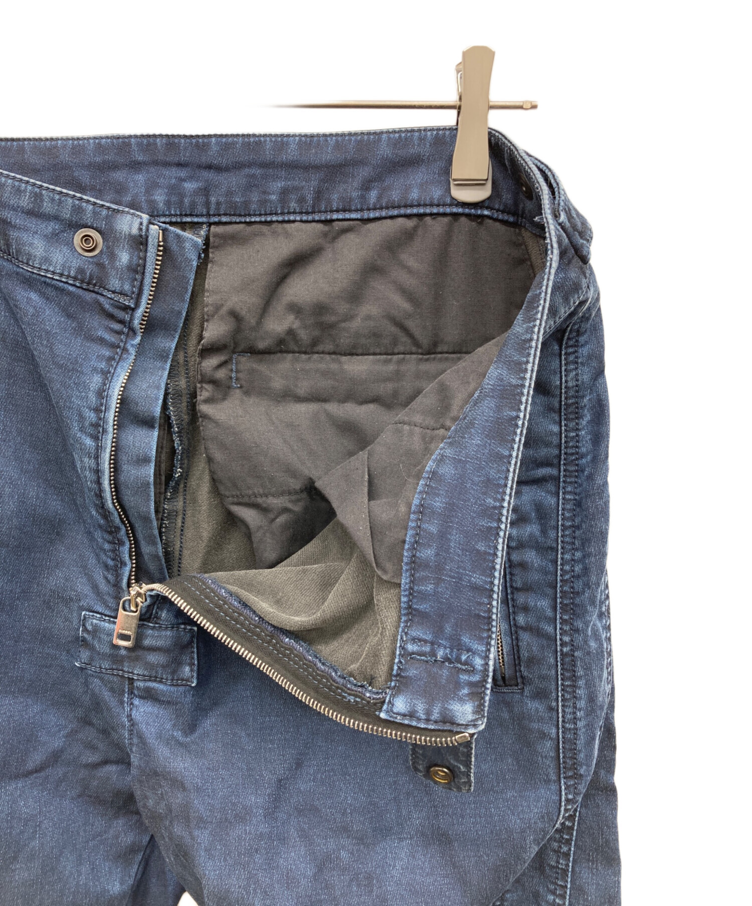 中古・古着通販】DIESEL (ディーゼル) ジョグジーンズパンツ ネイビー