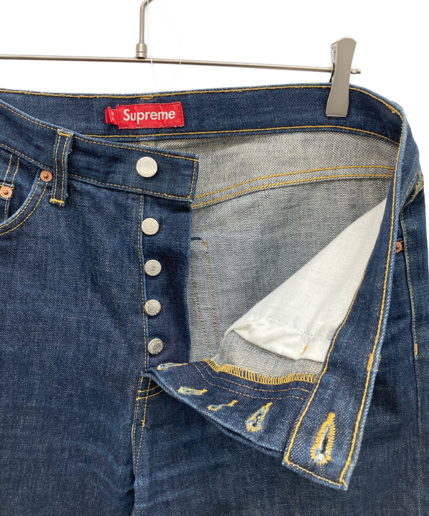 中古・古着通販】Supreme (シュプリーム) セルビッチデニムパンツ