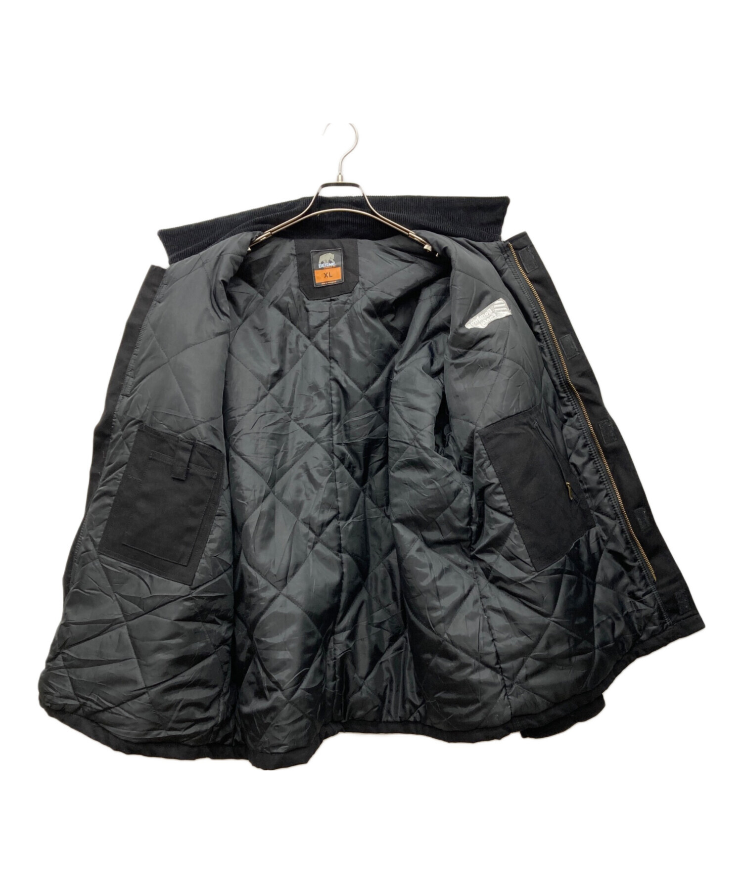 中古・古着通販】BERNE (ベルン) アクティブジャケット ブラック