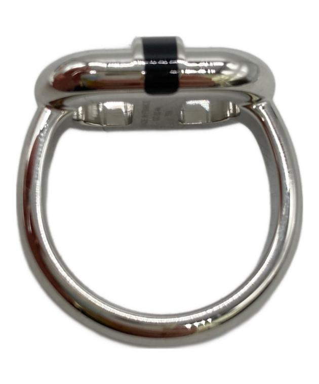 中古・古着通販】HERMES (エルメス) マイヨン シルバー×ブラック