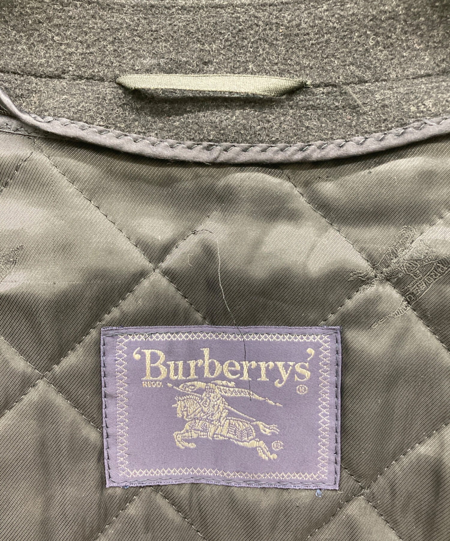 中古・古着通販】Burberry's (バーバリーズ) ウールハーフコート