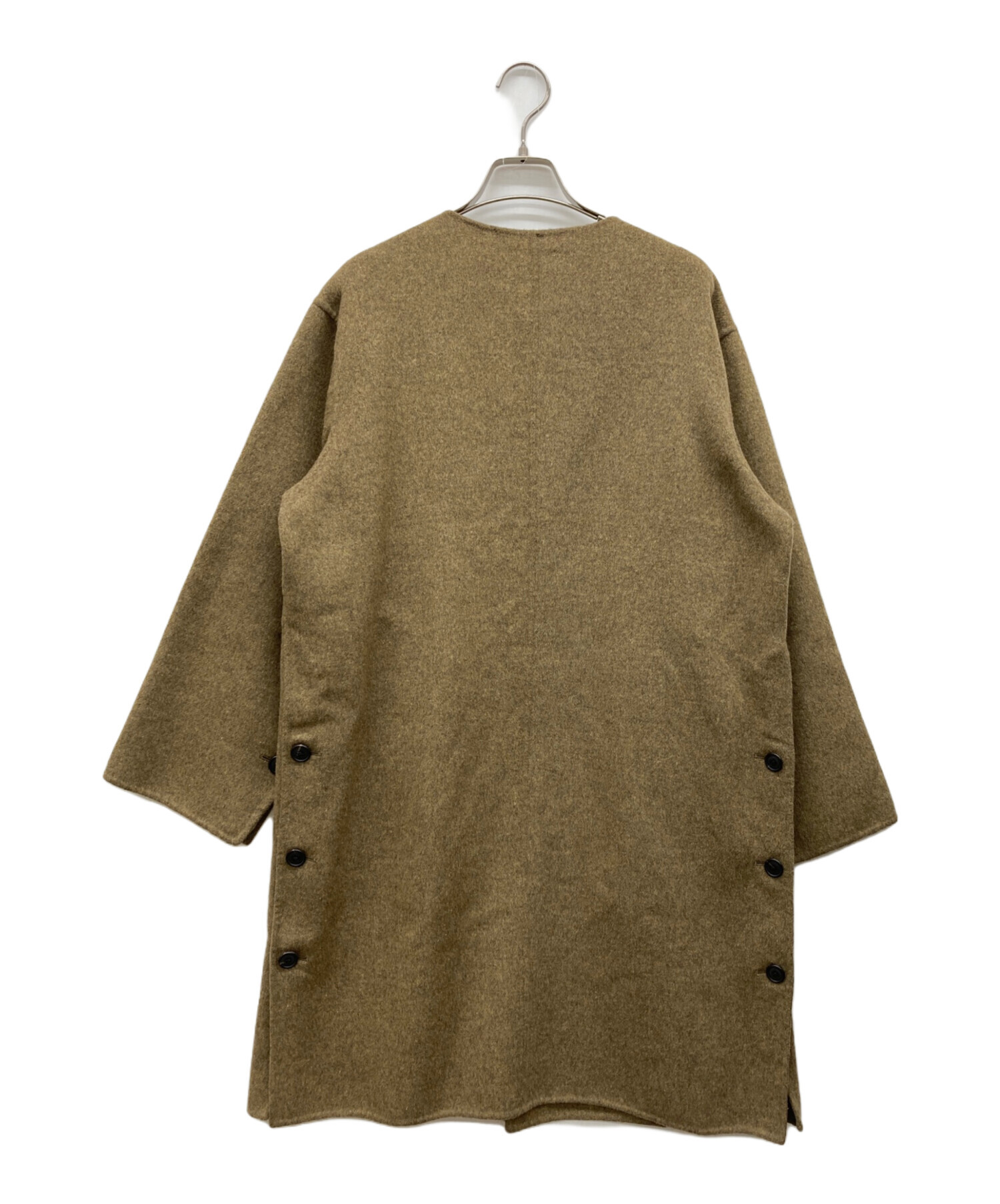 中古・古着通販】ORCIVAL (オーシバル) ウールリバーコート カーキ