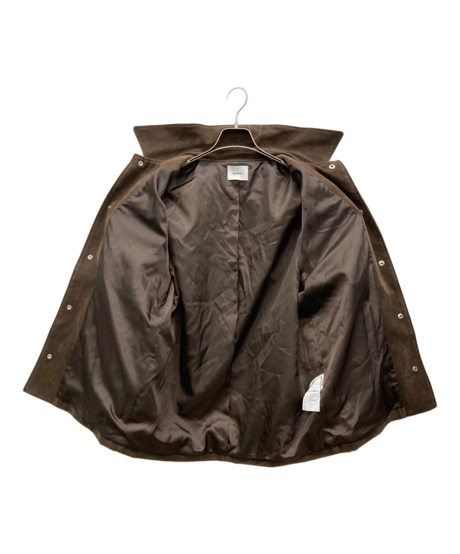 中古・古着通販】MIESROHE (ミースロエ) ステンカラーカバーオール