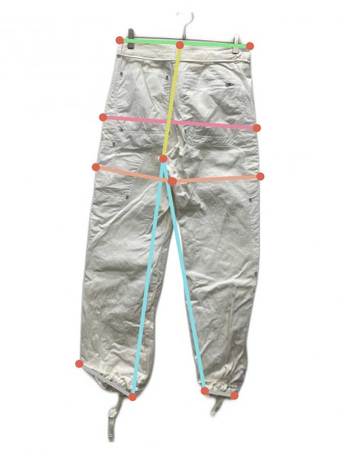 中古・古着通販】NIKE (ナイキ) OFFWHITE (オフホワイト) ナイロン切替