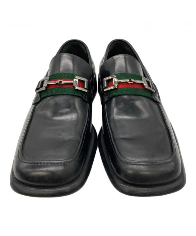 中古・古着通販】GUCCI (グッチ) スクエアトゥシェリーラインビット