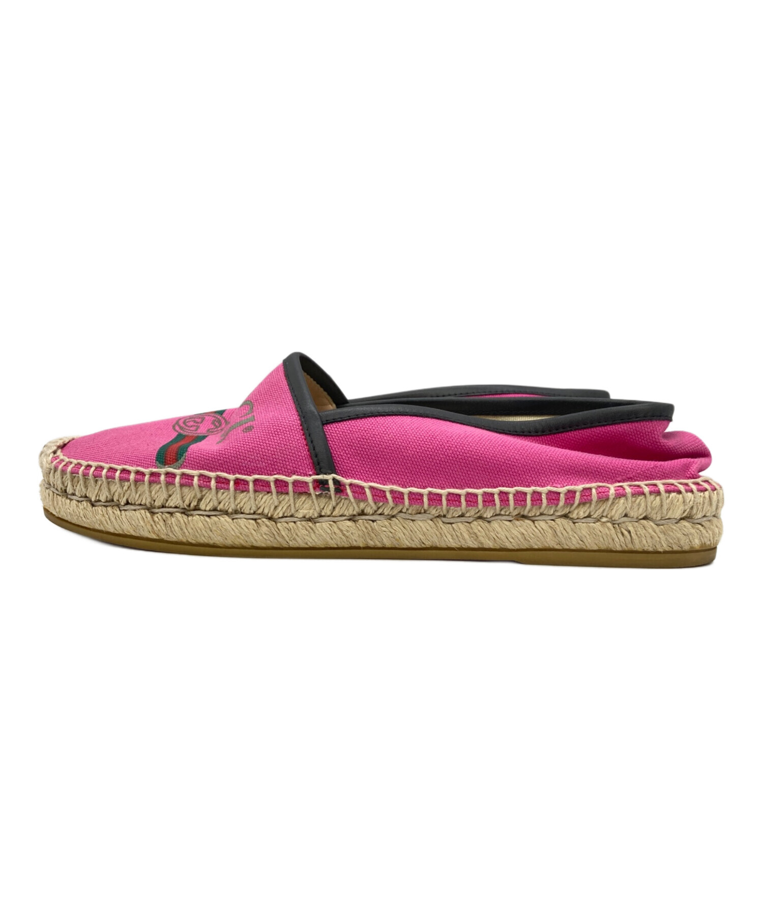 中古・古着通販】GUCCI (グッチ) エスパドリーユ キャンパ フラット 