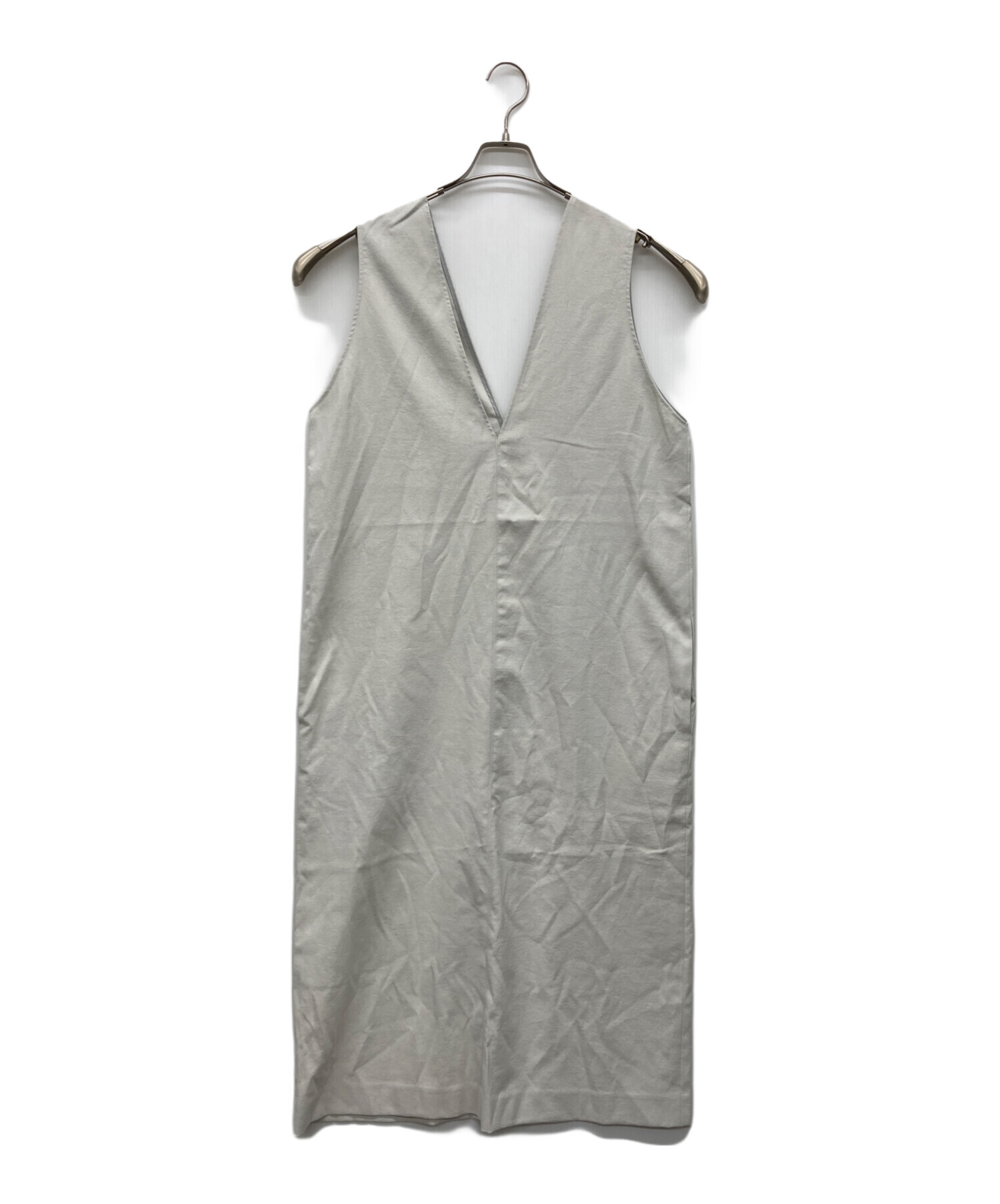 中古・古着通販】theory (セオリー) リネン混ノースリーブワンピース