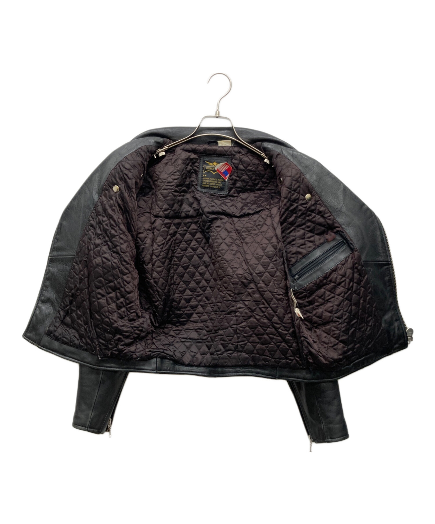 中古・古着通販】HUMAN BING (ヒューマンビーング) レザーライダース