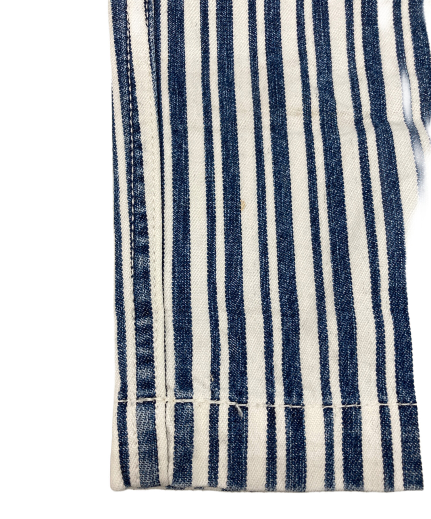 桃太郎ジーンズ　パンツ　W32 中古・古着通販】MOMOTARO JEANS (桃太郎ジーンズ) ヒッコリーパンツ