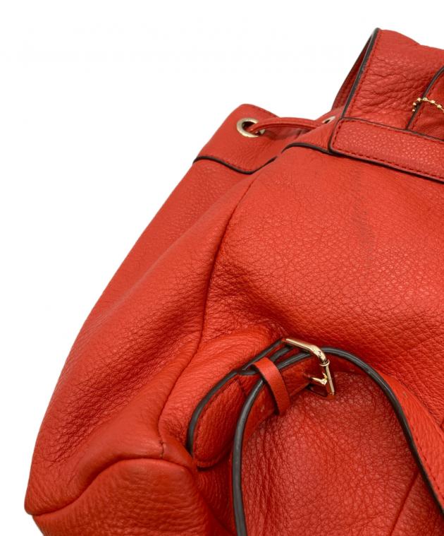 中古・古着通販】COACH (コーチ) ターンロックリュック レッド