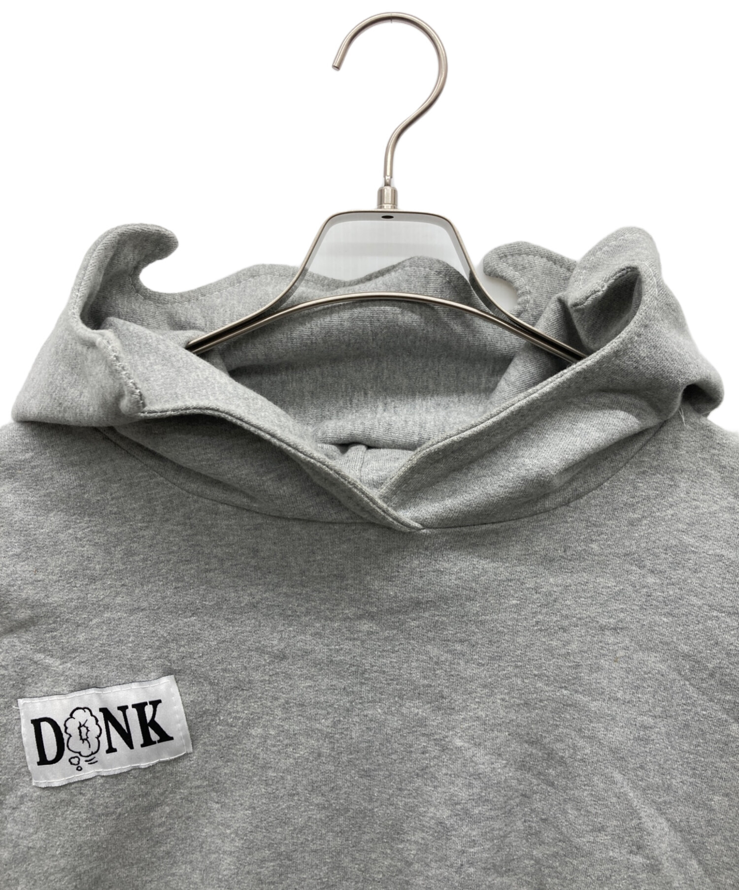 中古・古着通販】DONK (ドンク) 変形パーカー グレー サイズ:L 