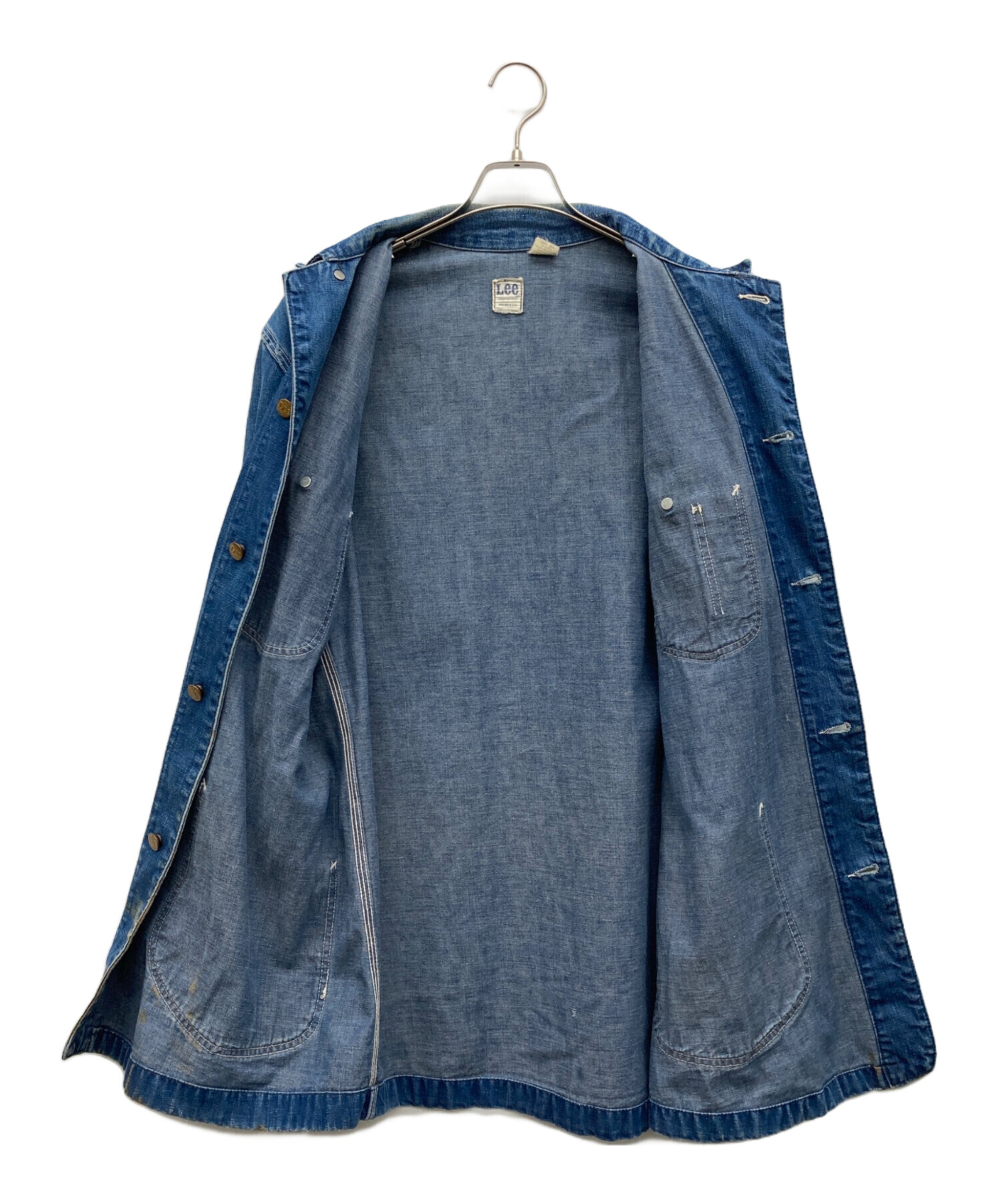 中古・古着通販】LEE (リー) カバーオール インディゴ サイズ:不明