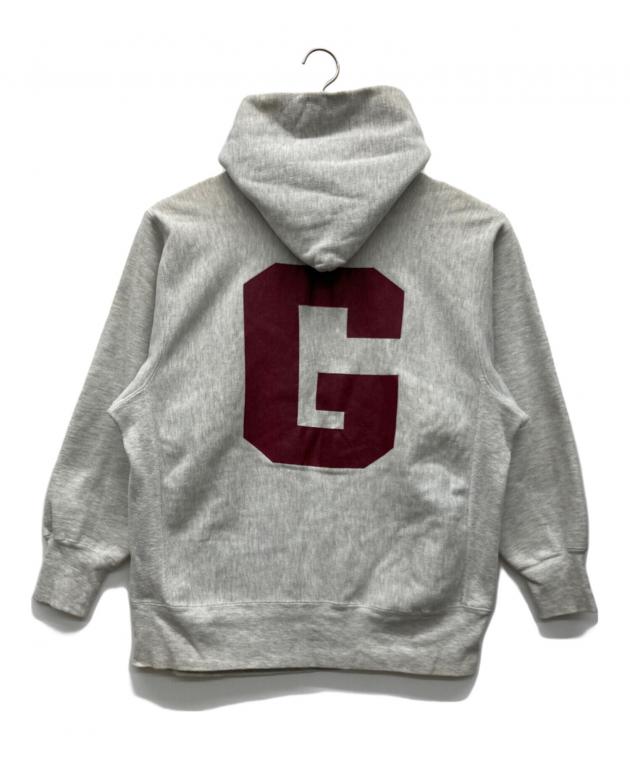 【2段プリント】　Champion　リバースウィーブ　REVERSE　WEAVE 中古・古着通販】Champion REVERSE WEAVE (チャンピオン リバース