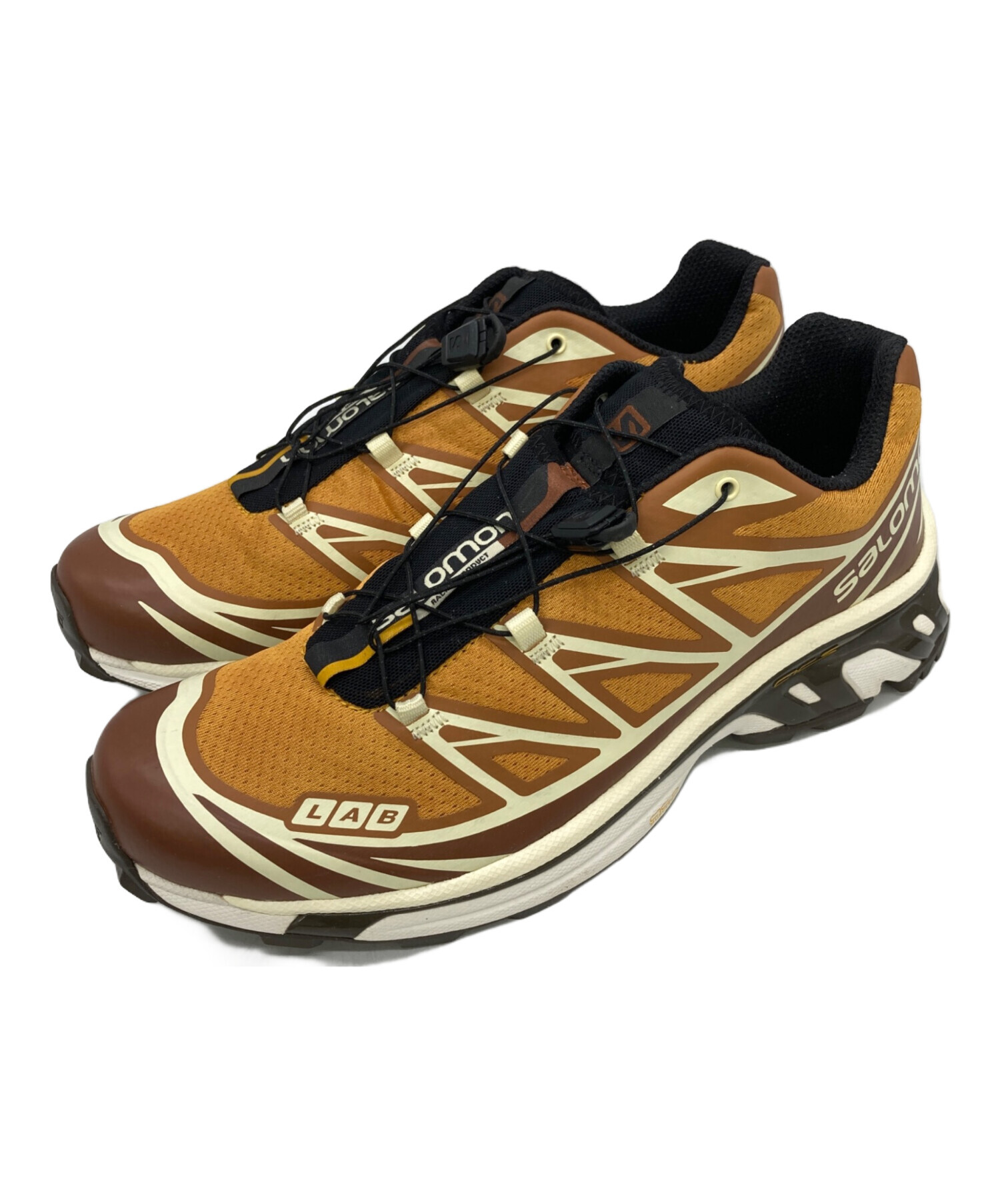 Salomon スニーカー 23.0 ベージュ 中古・古着通販】SALOMON (サロモン) スニーカー ベージュ サイズ:UK9