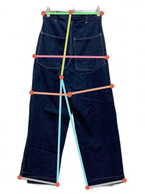 中古・古着通販】ANATOMICA (アナトミカ) 1940 DUNGAREE PANTS