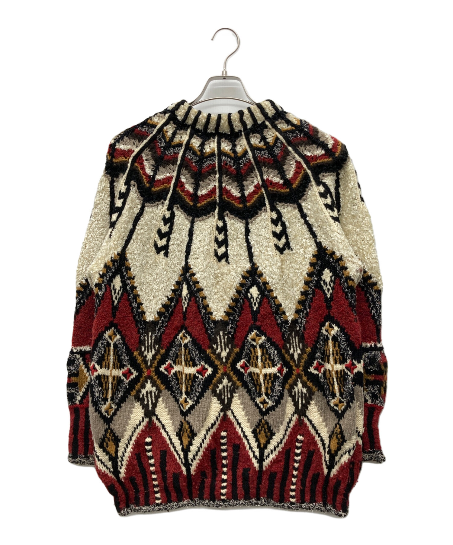 中古・古着通販】YOSHIYUKI KONISHI (ヨシユキコニシ) 総柄ニット