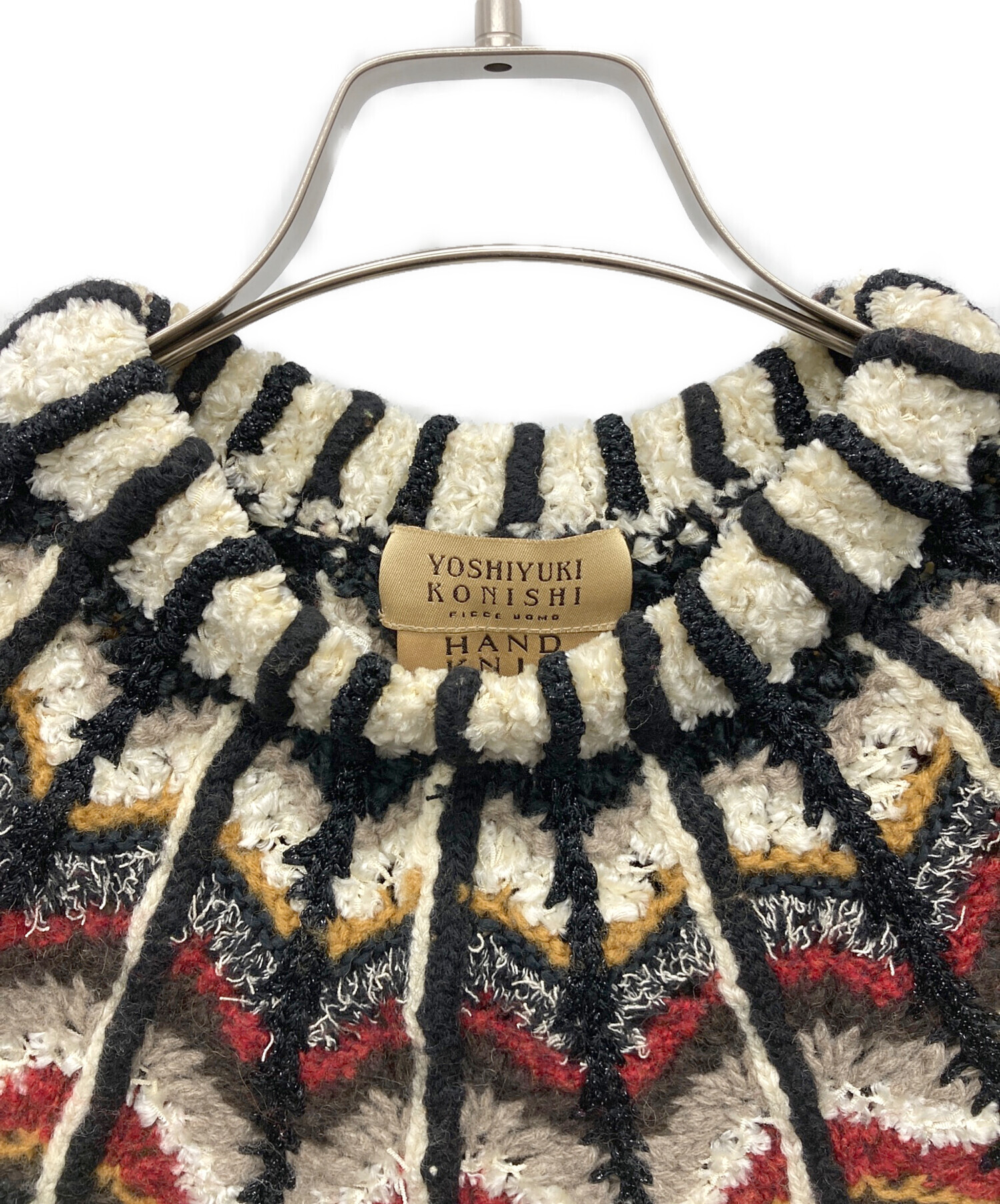 中古・古着通販】YOSHIYUKI KONISHI (ヨシユキコニシ) 総柄ニット