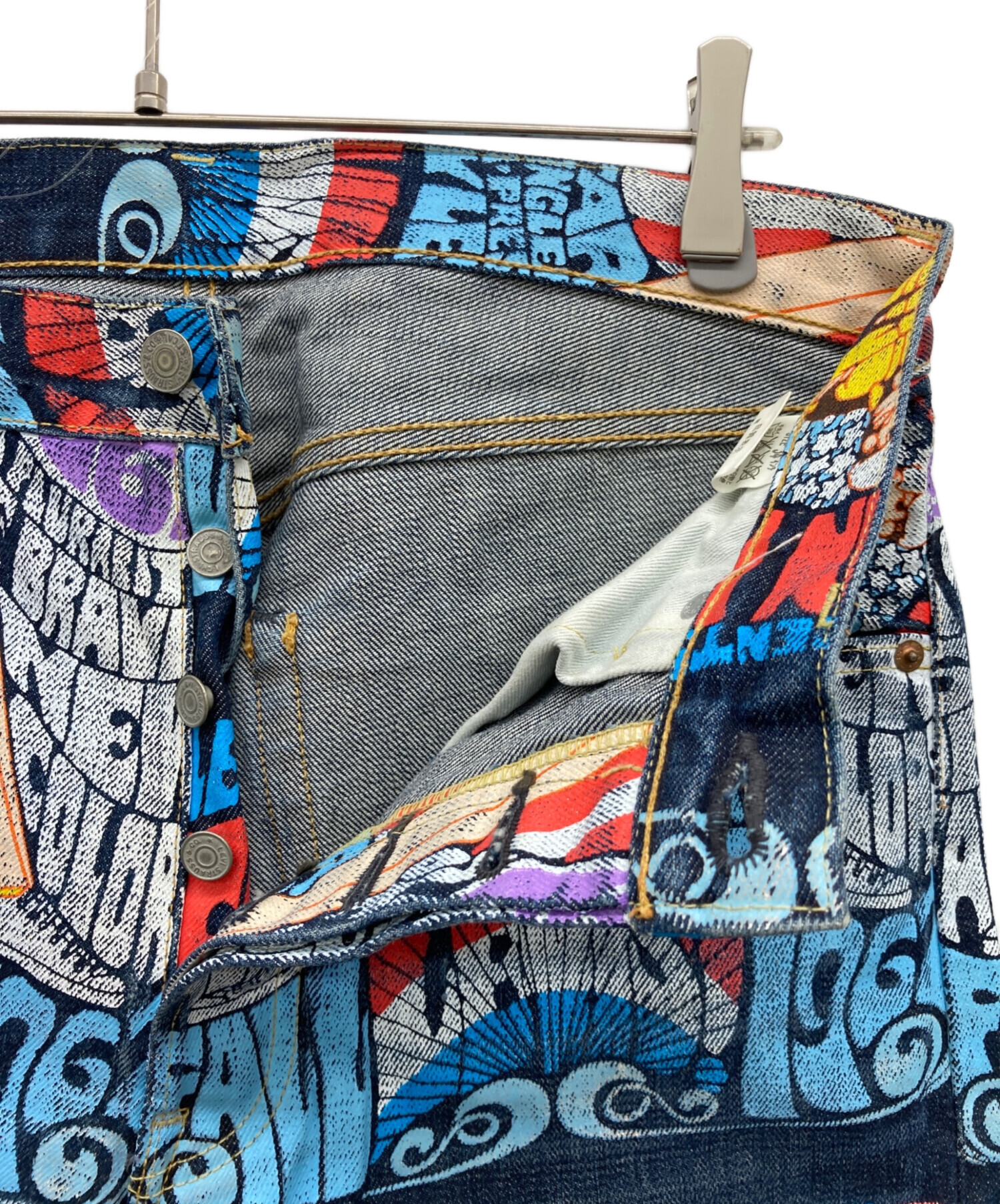 中古・古着通販】LEVI'S (リーバイス) 1955モデルバナーペイントデニム