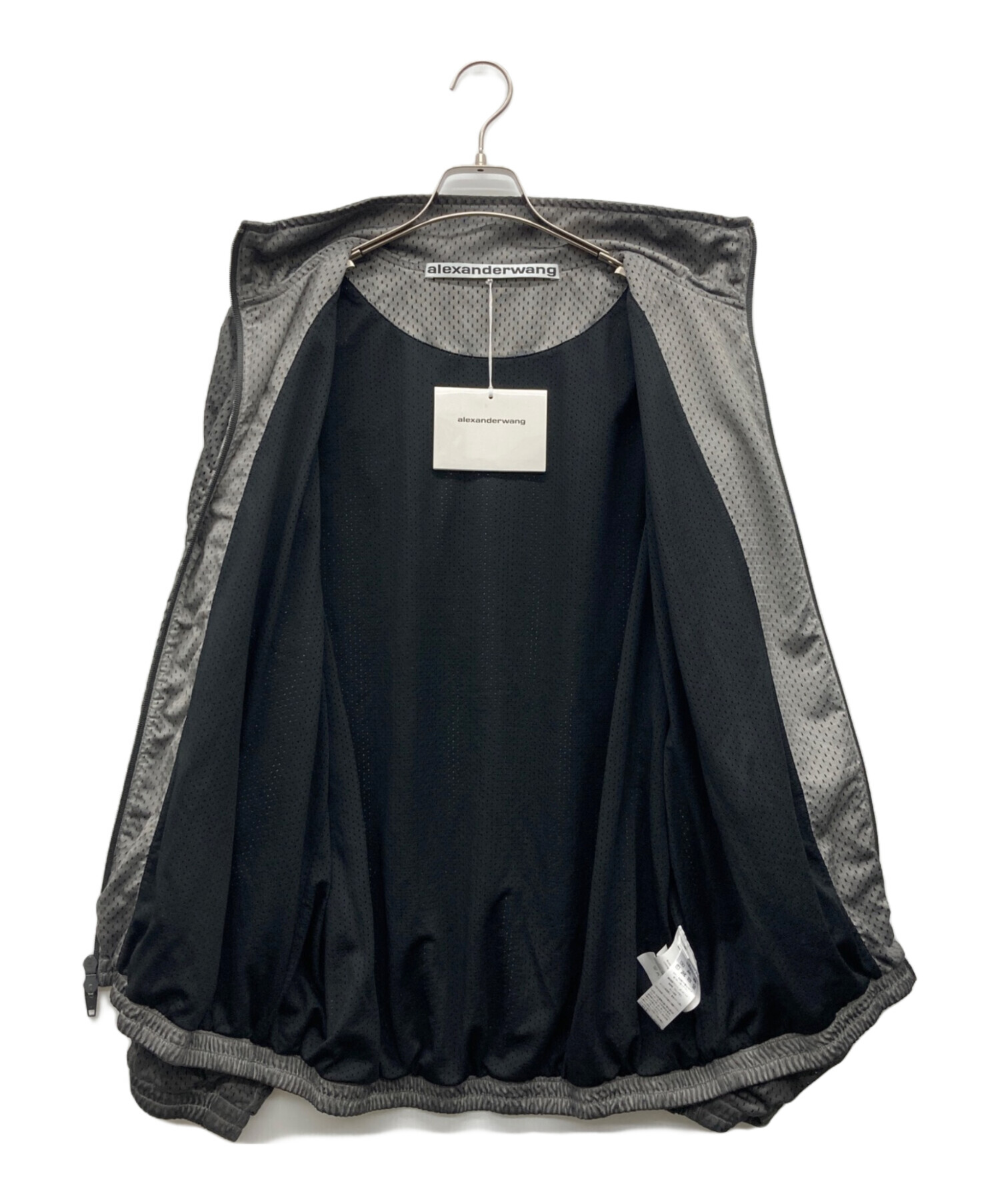alexanderwang アレキサンダーワン 異素材 ドッキング ジャケット 中古・古着通販】ALEXANDER WANG (アレキサンダー・ワン) Perforated