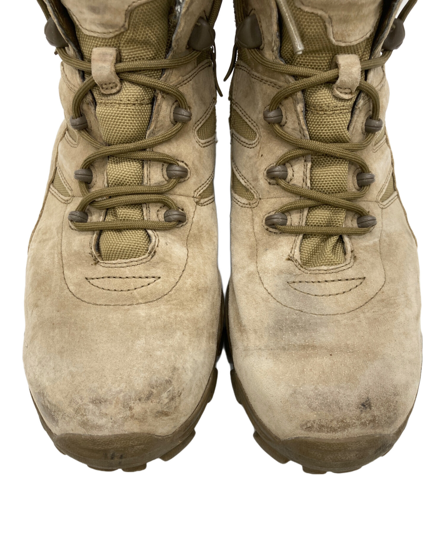 BATES ＤＥＬ-8 GORE-TEX ミリタリーブーツ ベージュ 中古・古着通販】BATES (ベイツ) タクティカルブーツ ベージュ サイズ