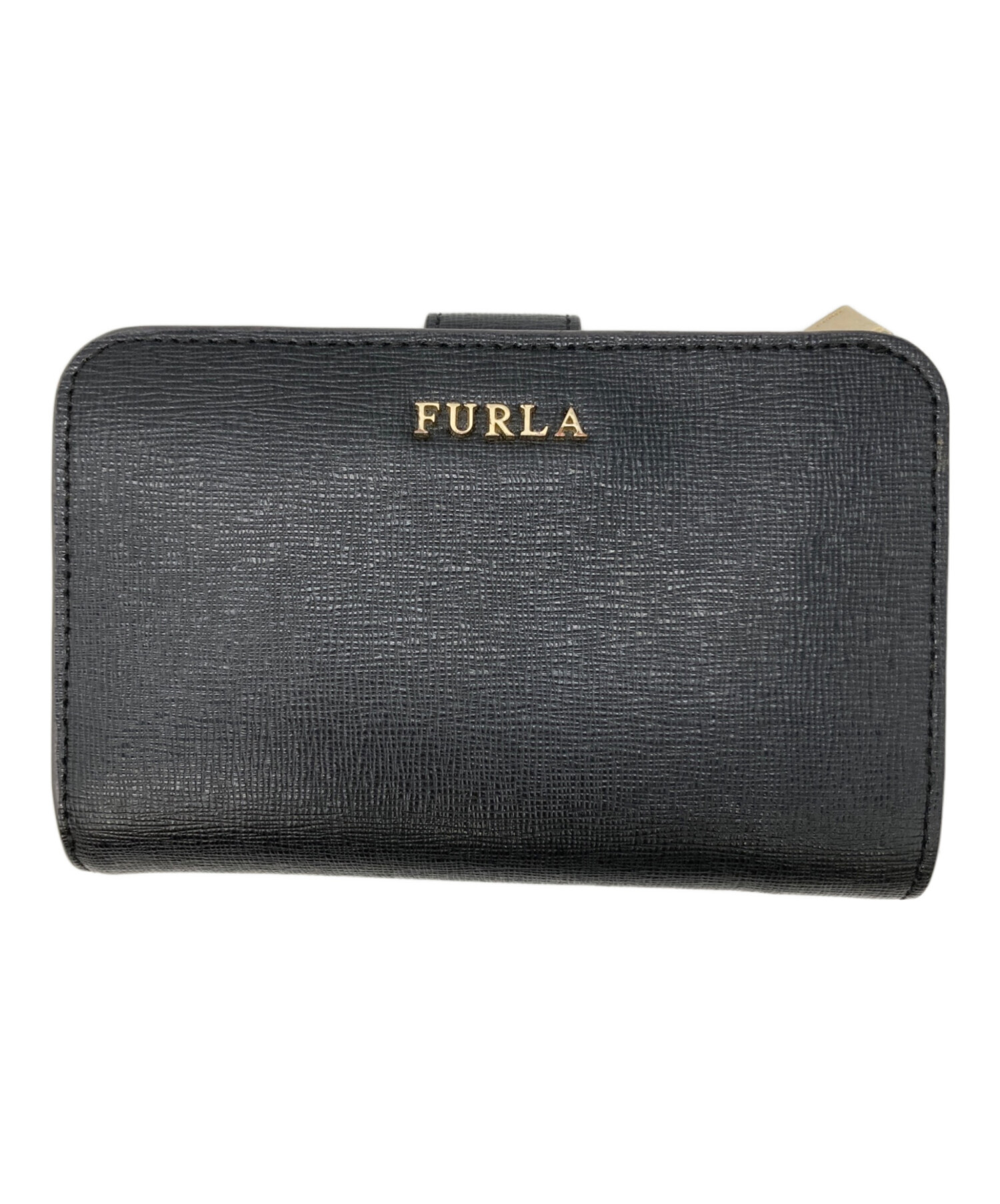 中古・古着通販】FURLA (フルラ) 財布 ブラック｜ブランド・古着通販