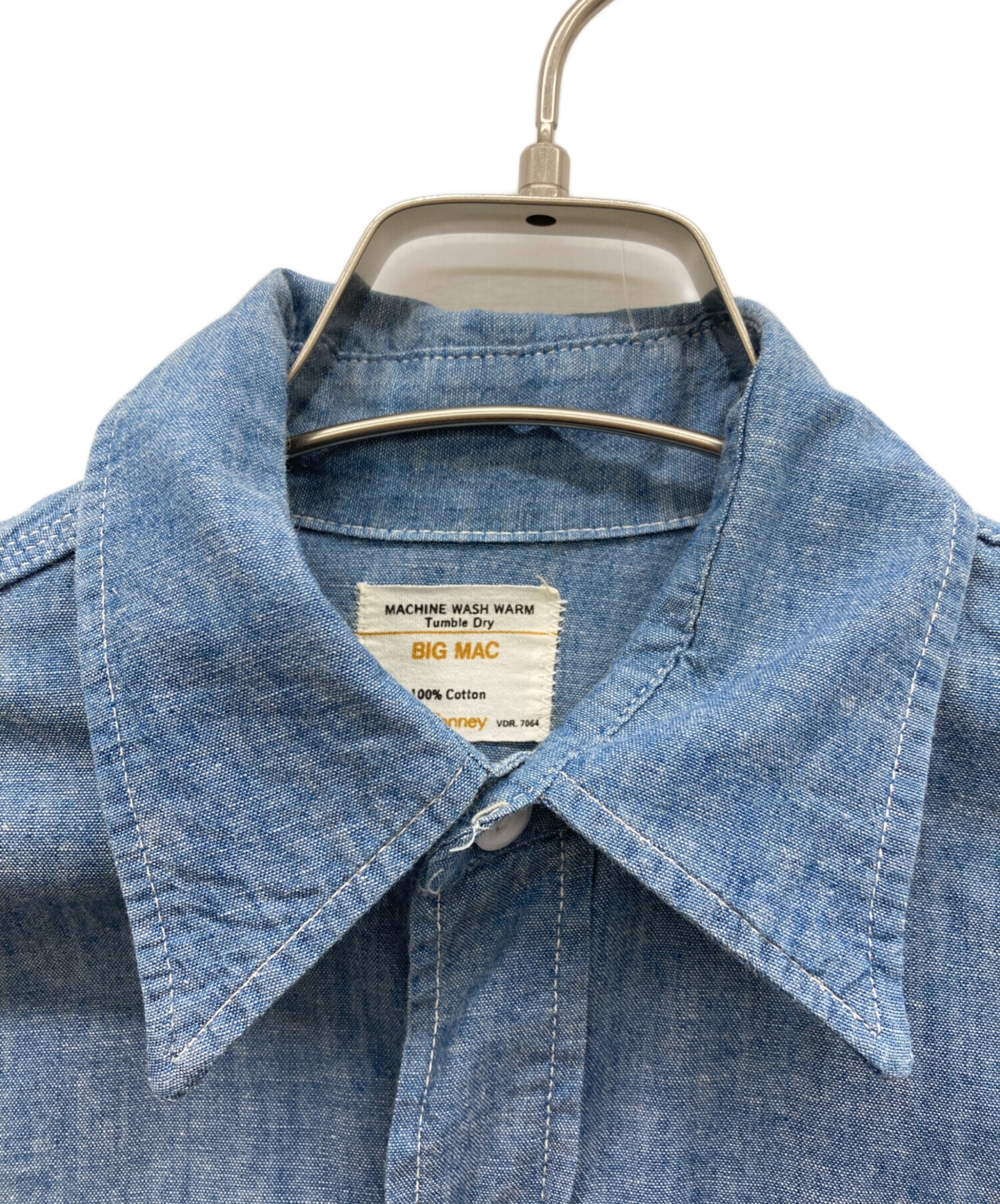 中古・古着通販】BIG MAC (ビッグマック) 70s シャンブレーシャツ