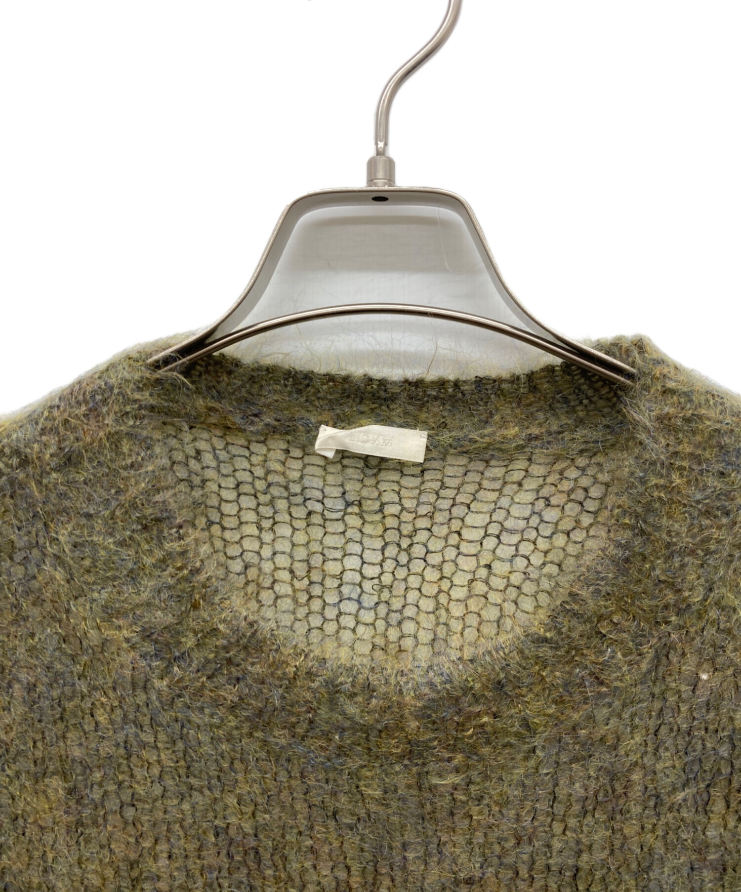 中古・古着通販】LIDnM (リドム) KID MOHAIR MIX KNIT カーキ サイズ:L 